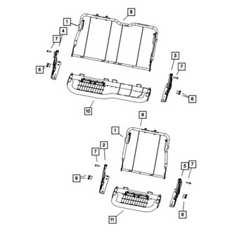 Mopar® - Seat Latch