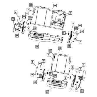 Mopar® - Seat Latch