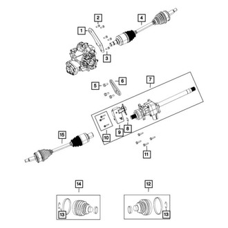 Mopar® - Axle Intermediate Shaft