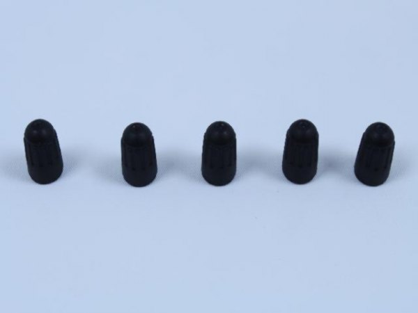 Mopar® - Black Wheel Valve Stem Caps