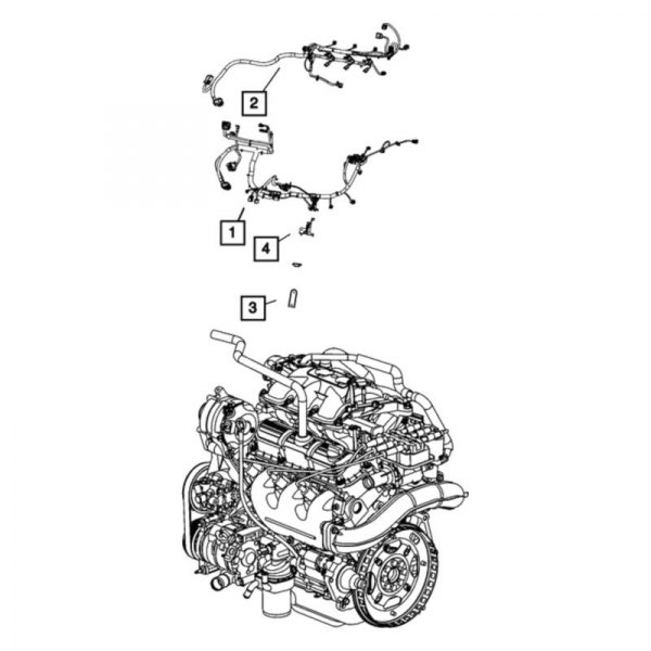 Mopar® - Vapor Canister Vent Solenoid Harness