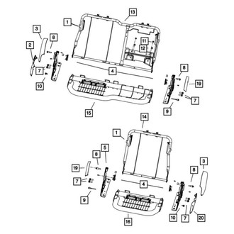 Mopar® - Seat Screw
