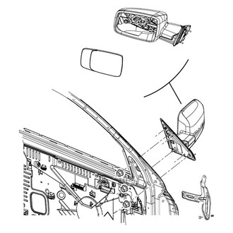 Mopar® - Mirror Glass