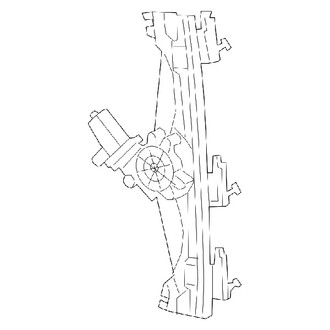Fiat OE - Front Right Window Regulator