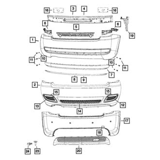 Mopar® - Fog Light Nut