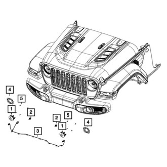 Jeep OE - Front Fog Light