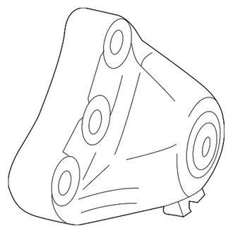 Mopar® - Rear Engine Mount Bracket