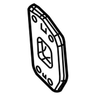 Dodge OE - Front Right Bumper Impact Bar Bracket