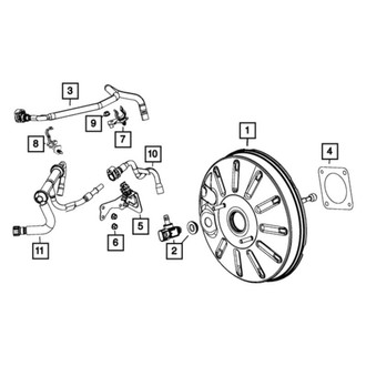 Mopar® - Brake Booster Vacuum Hose