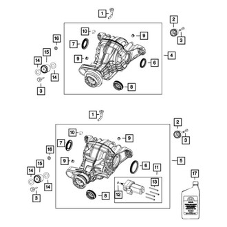 Mopar® - Driver or Passenger Side Axle Hub O-Ring