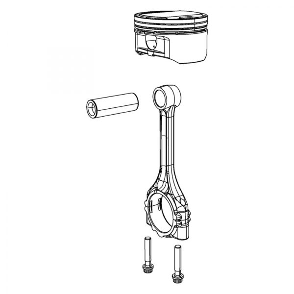 Mopar® - Engine Piston & Connecting Rod Set