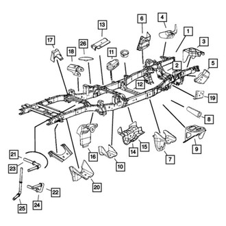 Mopar® - Chassis Frame Assembly