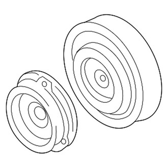 Ram OE - A/C Compressor Clutch Pulley