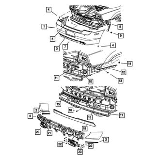 Mopar® - Rear Bumper Cover Heat Shield