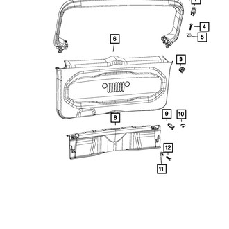 Mopar® - Snap In Nut