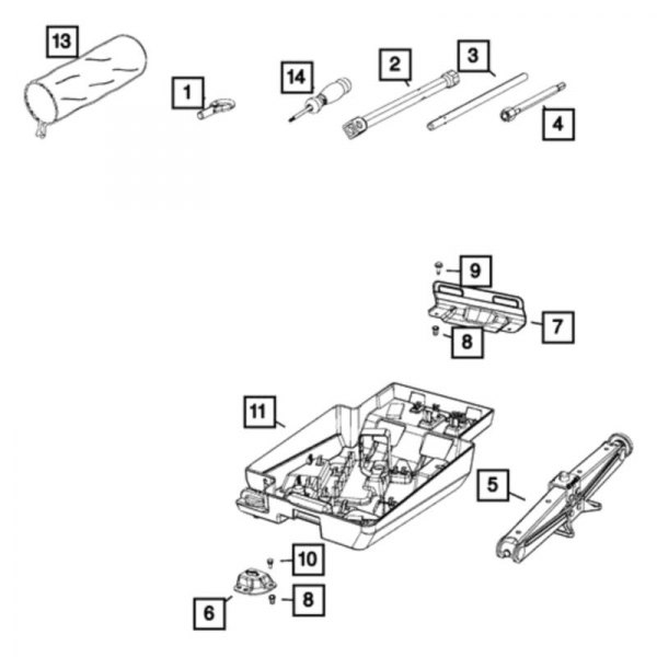 Mopar® - Scissors Jack