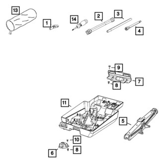 Ram OE - Floor Jack Handle