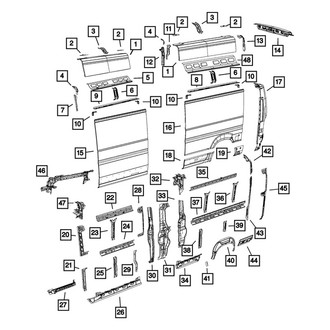 Ram OE - Rear Right Quarter Panel