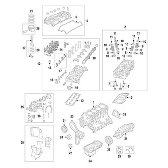 Mopar® - Crankshaft Main Bearing Set