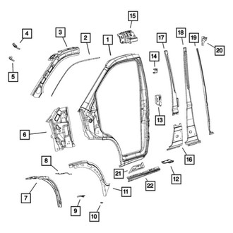 Mopar® - Door Outer Panel