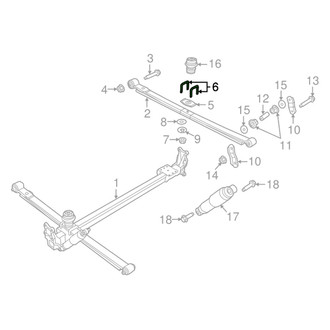 Ram OE - Leaf Spring Axle U-Bolt