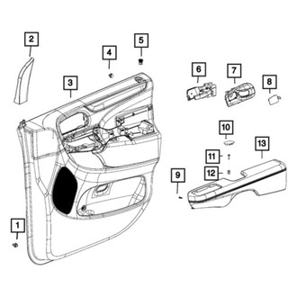 Mopar® - Pull Handle Screw