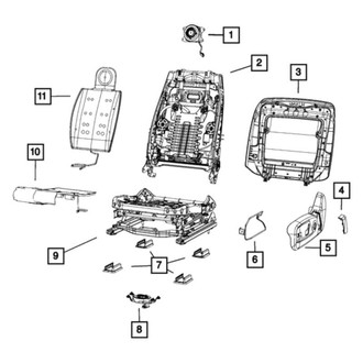 Chrysler OE - Front Left Seat Adjuster