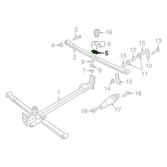 Ram OE - Rear Leaf Spring Plate