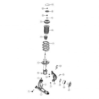 Fiat 500 shock 2024 absorber replacement