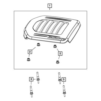Ram OE - Engine Cover Grommet