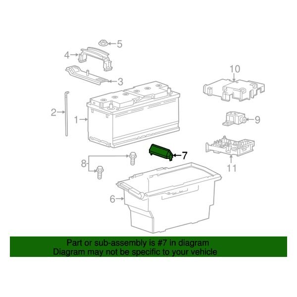 Mopar® - Battery Tray Washer