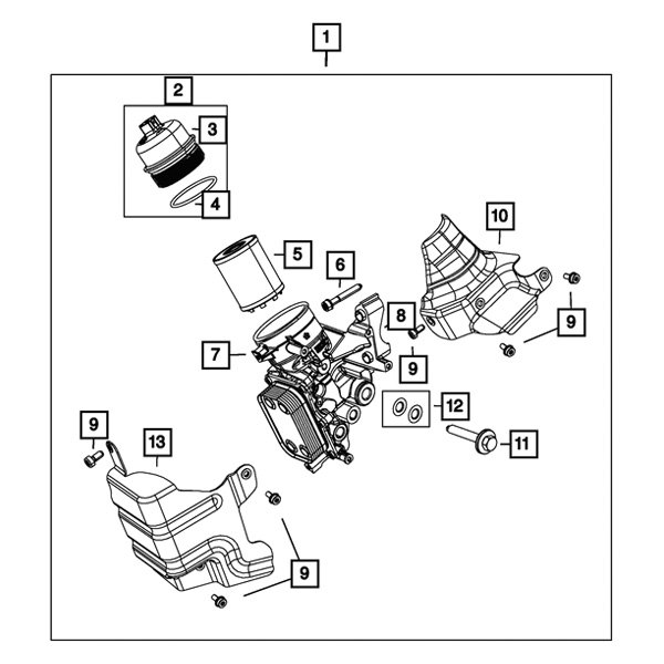 Mopar® - Engine Oil Pan Bolt