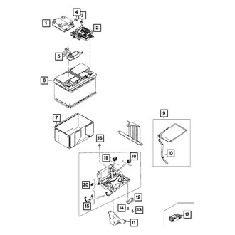 Jeep OE - Inner Console Bolt