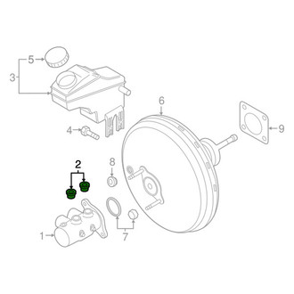 Fiat OE - Brake Master Cylinder Reservoir Gasket