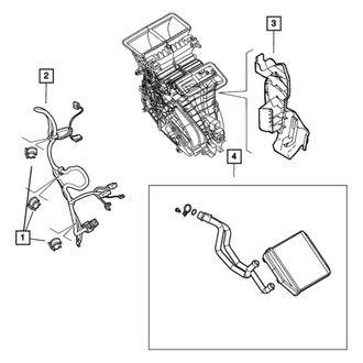Mopar® - HVAC System Wiring Harness