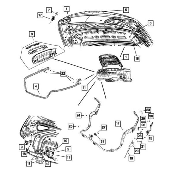 Mopar® - Hex Head Screw