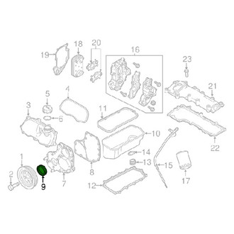 Mopar® - Crankshaft Support O-Ring