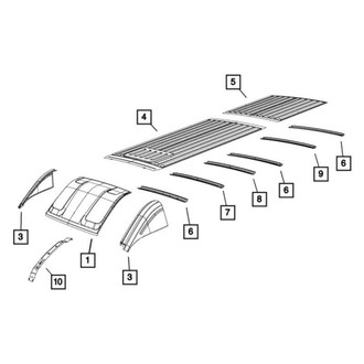 Ram OE - Center Rear Roof Bow