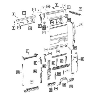 Ram OE - Rear Right Quarter Panel