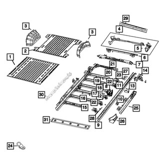 Mopar® - Passenger Side Support