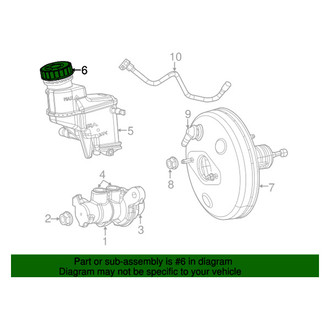 Mopar® - Brake Master Cylinder Reservoir Cap
