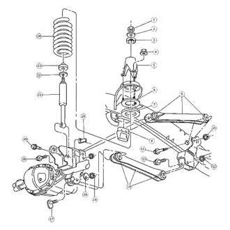 Ram OE - Front Suspension Shock Absorber