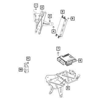 Mopar® - Body Control Module Bracket