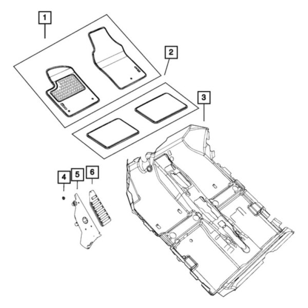 Mopar® - Foot Rest