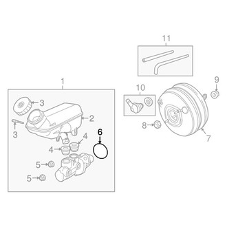 Mopar® - Brake Master Cylinder Seal