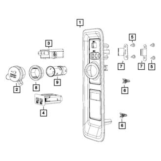Mopar® - Upper USB Connector Terminal