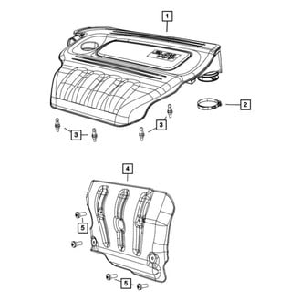 Dodge OE - Engine Cover