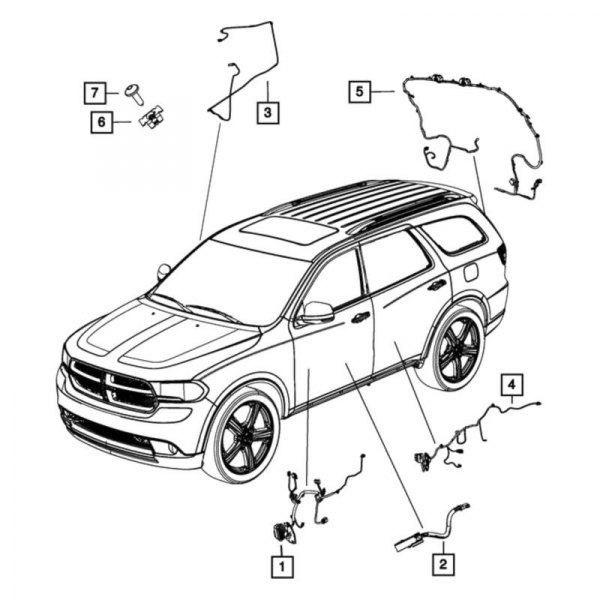 Mopar® - Lift-Gate Wiring