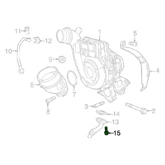 Mopar® - Engine Air Intake Hose Bolt
