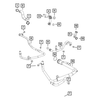 Mopar® - Engine Coolant Hose